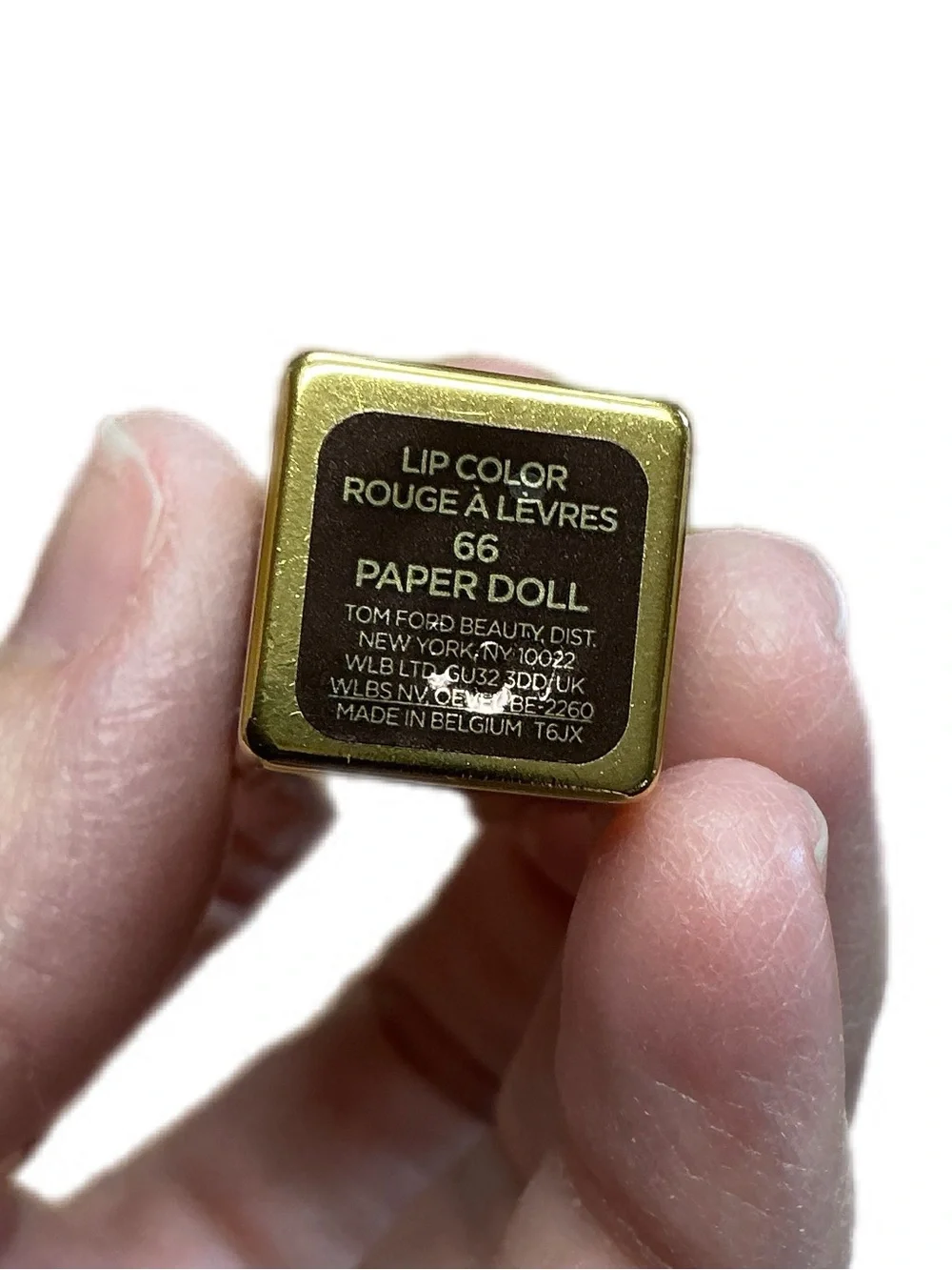 Tom Ford Paper doll lip color lipstick mini
